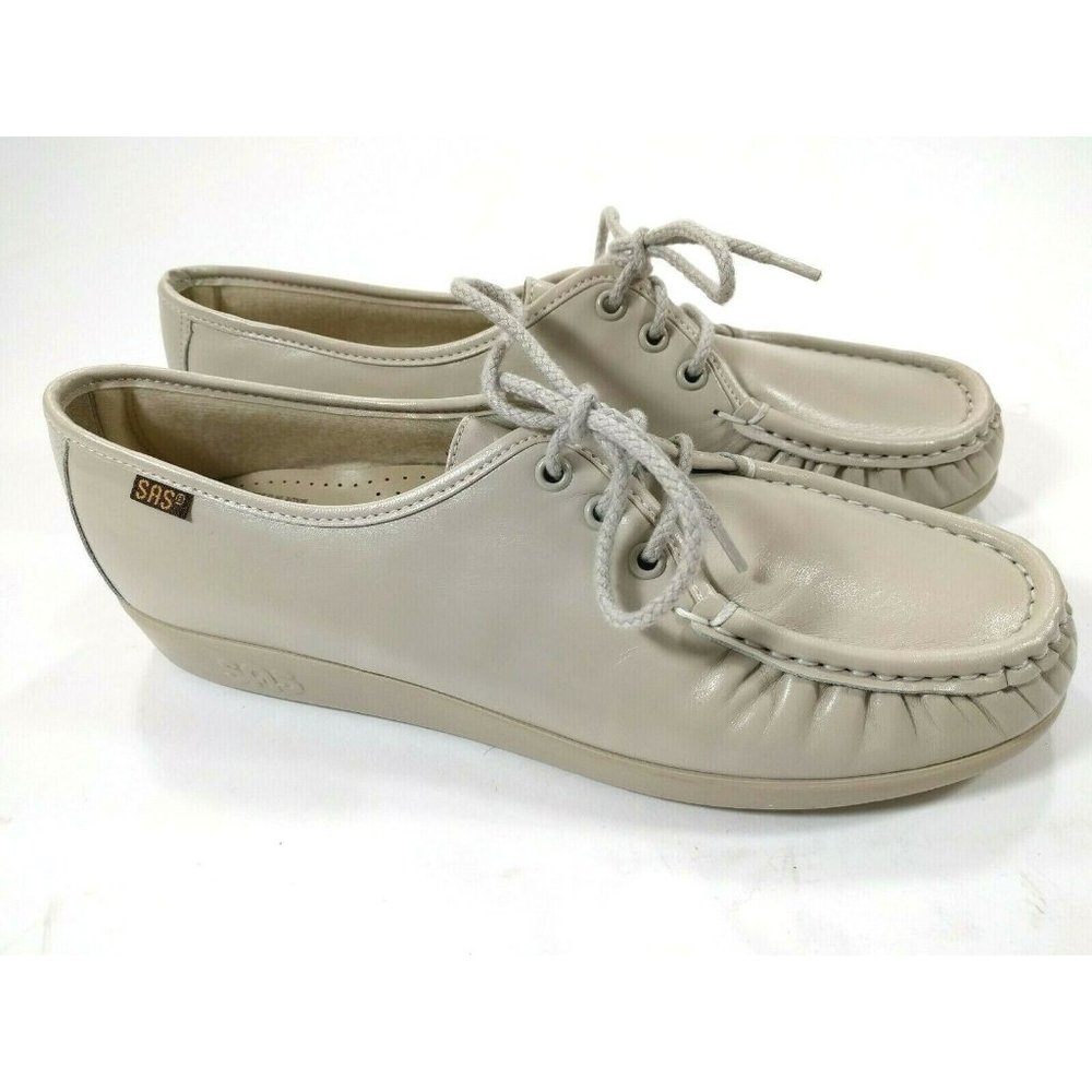 SAS Ivory Leather Comfort Women's Size US 9.5 N